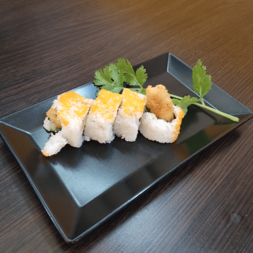 Sake Philadelphia Tempura Roll (4 Stück)