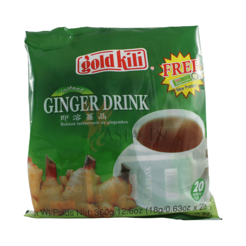 GOLD KILI - Instant Honig Ingwer Getränk. (20 X 18 GR)