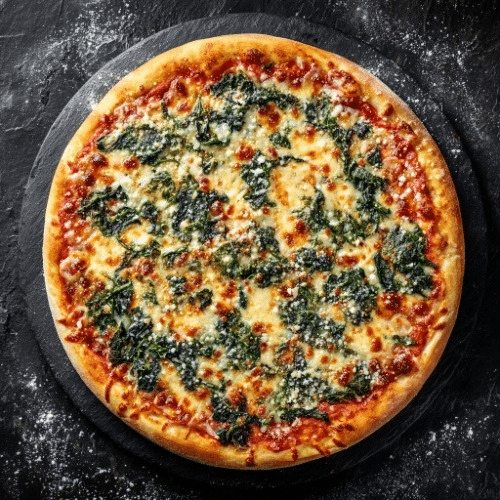 Pizza Spinat