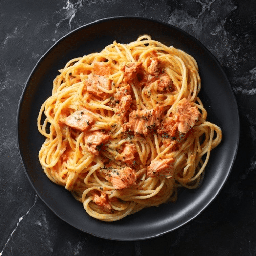 Spaghetti al Salmone