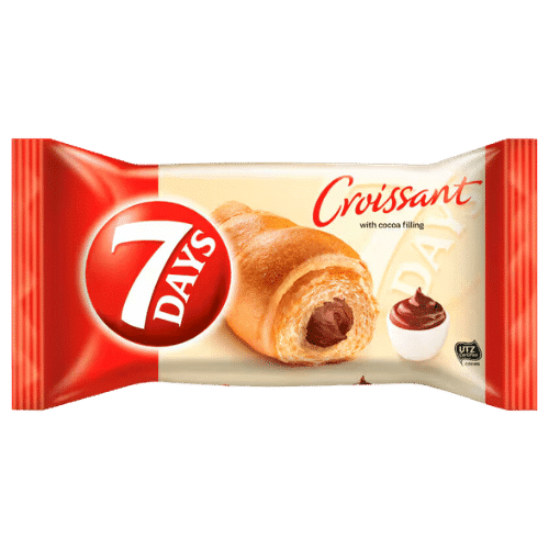 7 Days Croissant mit Kakaofüllung 60g