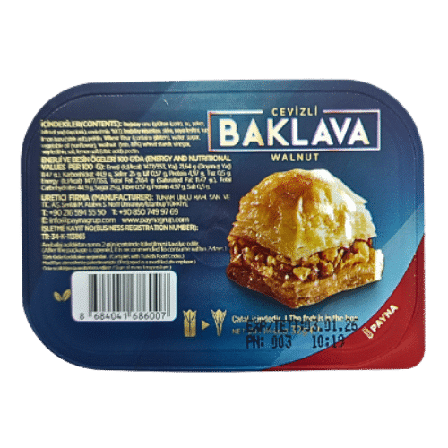 Baklava with walnuts 30g