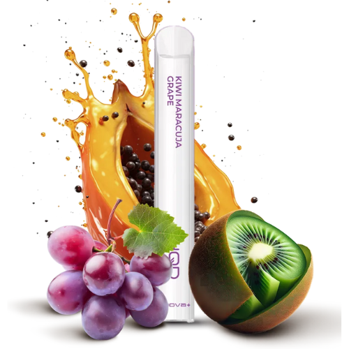 H Q D Vape Kiwi Maracuja Grape 600 Züge