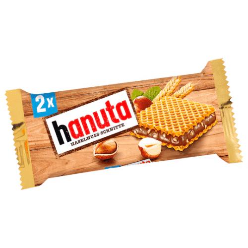 Hanuta 2x Haselnuss Schnitte