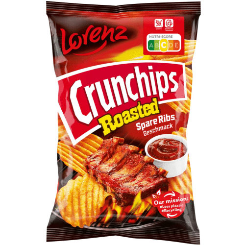 Lorenz Crunchips Roasted Spare Ribs 110g