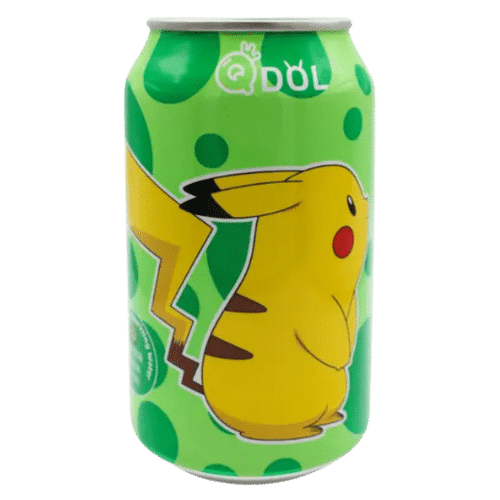 Qdol Asia Pokemon Pikachu Lime Sparkling Water 330ml