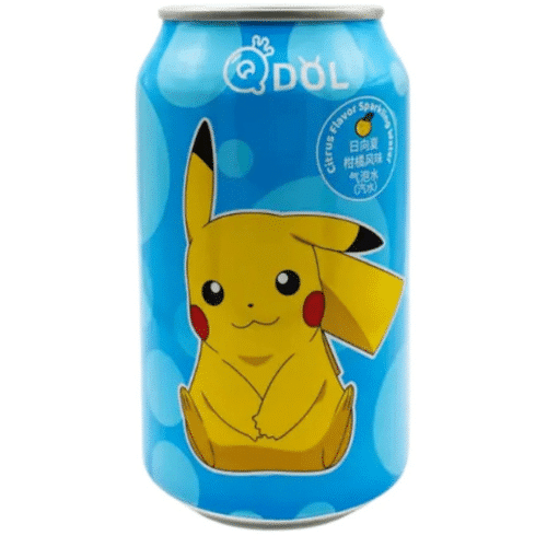 Qdol Pokemon Sprudelwasser mit Limettengeschmack 330ml