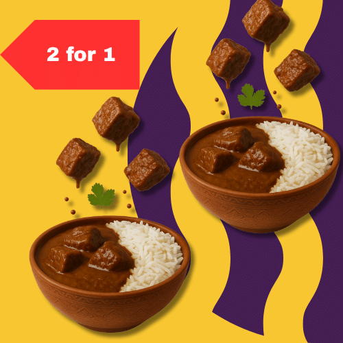 2für1 Aktion - Vindaloo Curry