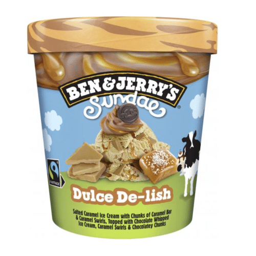 Ben & Jerry's Sunday Dulce De-lish 465ml