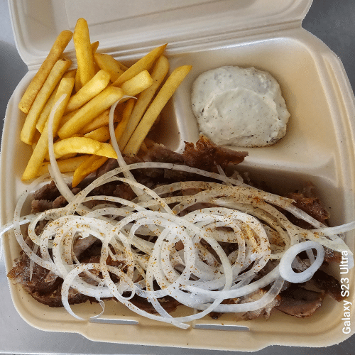 Grill Gericht Gyros