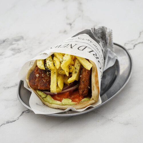 Pita Bifteki
