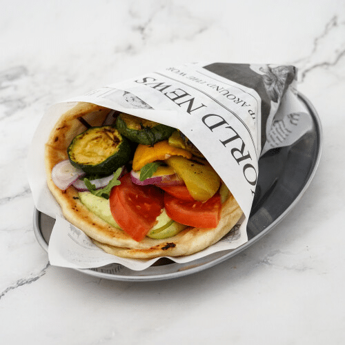 Pita mit Grillgemüse