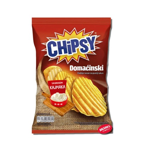 Chipsy Domacinski  Kajmaka 160g