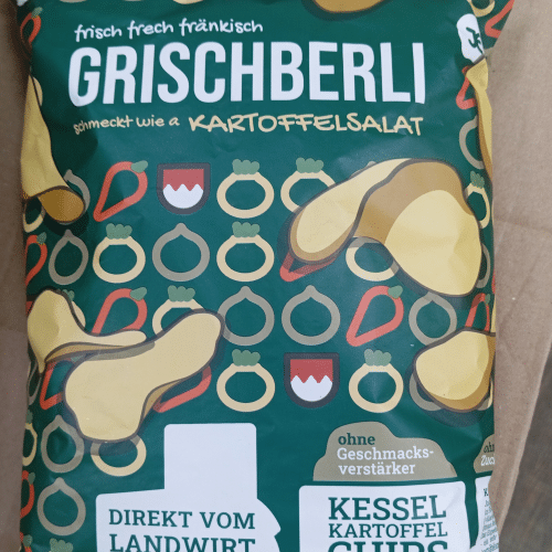 Grischberli Kessel Kartoffel Chips Kartoffel-Salat 120g