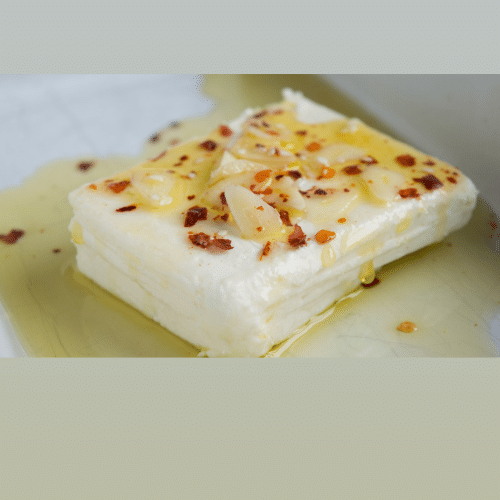 Ziegenkäse eingelegt in Öl je 100 g