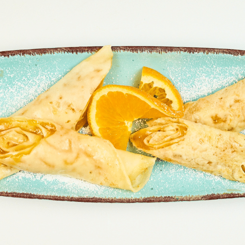 Eierkuchen mit Konfiture