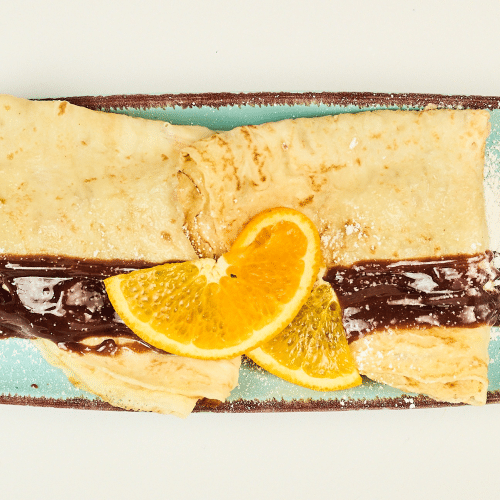 Eierkuchen mit Nutella