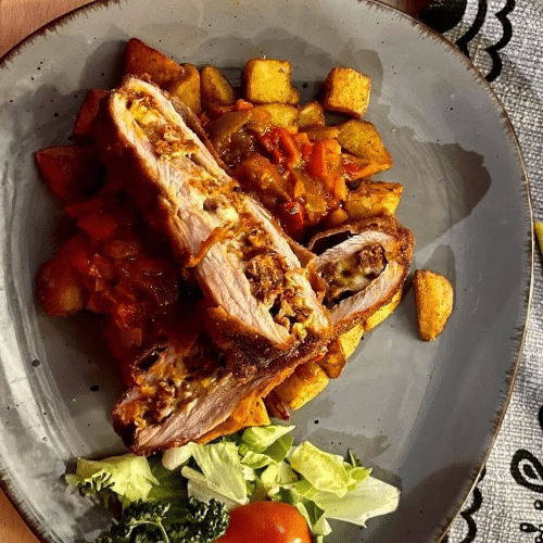 Holzfällerschnitzel Rustikal