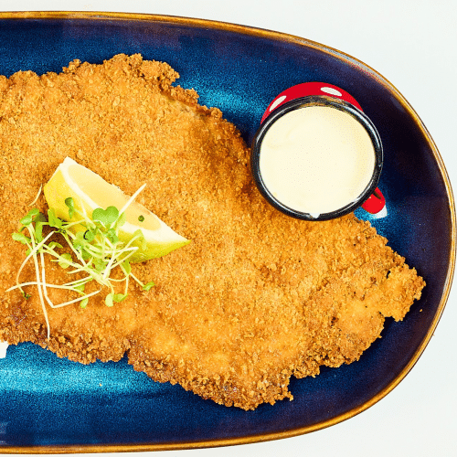 Knusprige Engelschnitzel