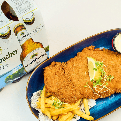 Krombacher Schnitzel XL