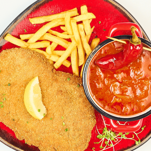 Teufelschnitzel (scharf)