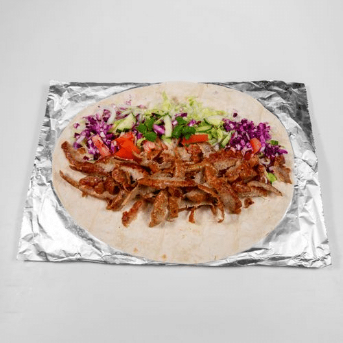 Dürüm Döner in Teigrolle