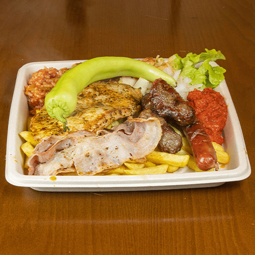 Balkanplatte vom Grill