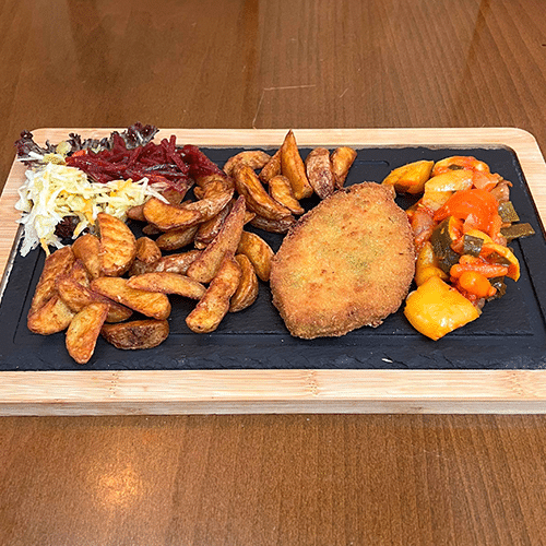 Gemüseschnitzel (vegan)
