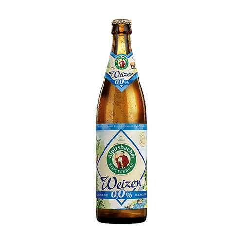 Alpirsbacher Hefeweizen alkoholfrei 0,5l (MEHRWEG)