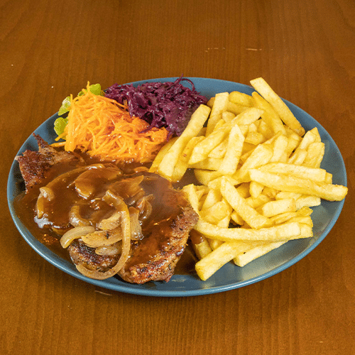 Mariniertes Holzfällersteak vom Grill 1