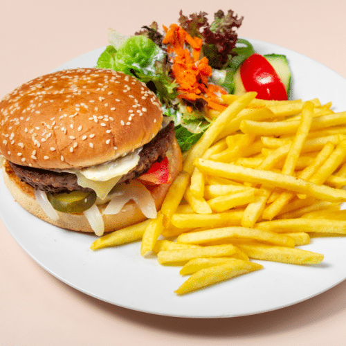 Cheeseburger (Halal)
