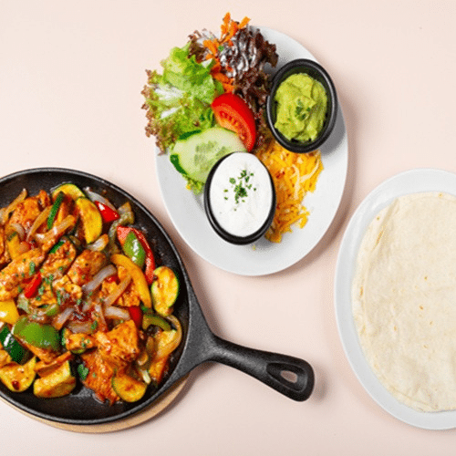 Chicken-Shrimps Fajita