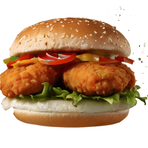 Chicken Nugget Burger
