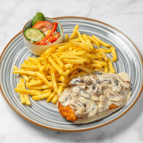 Champignonschnitzel