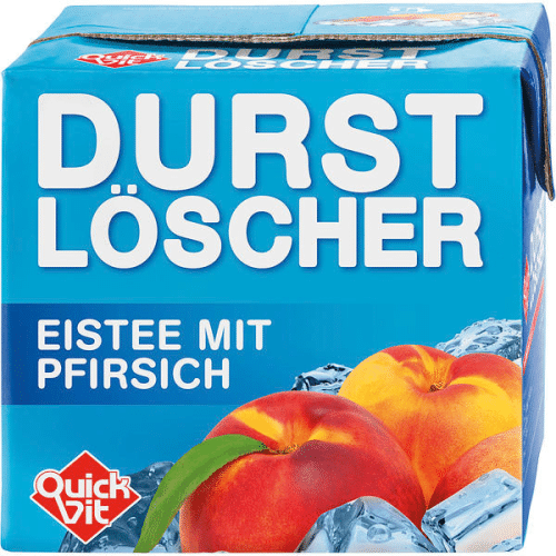 Durstlöscher Pfirsich 0,5l (pfandfrei)