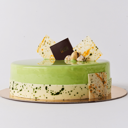Cake Pistachio Schokolade 4 personen