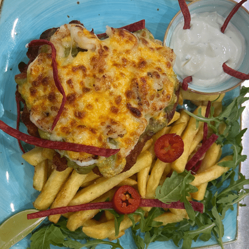 Gambas Schnitzel