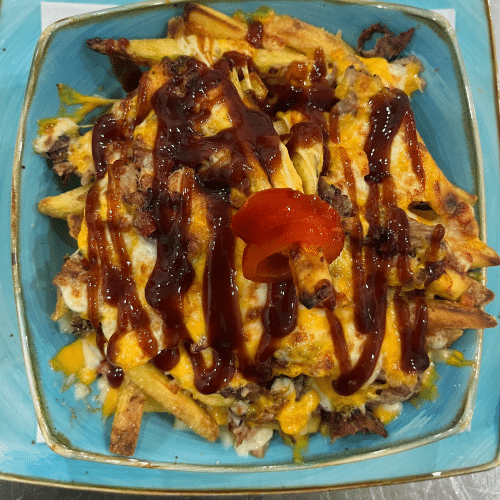 Pulled pork Pommes