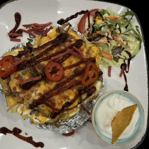 Pulled pork Potato