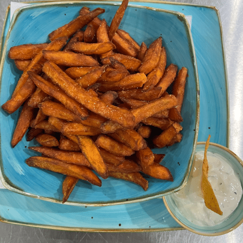 Süßkartoffel-Pommes