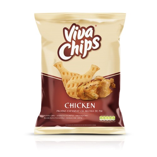Viva Chips mit Hänchen-Geschmack 100g
