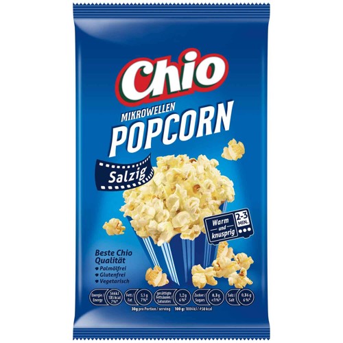 Chio Mikrowellen Popcorn Salzig 80g