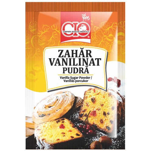 Cio Puderzucker mit Vanillegeschmack 50g