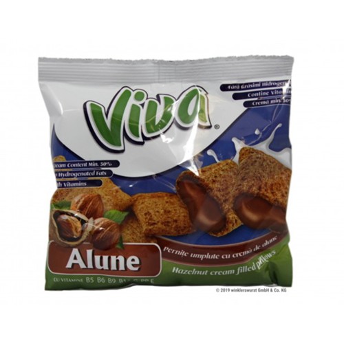 Viva Snacks mit Haselnusscreme 100g