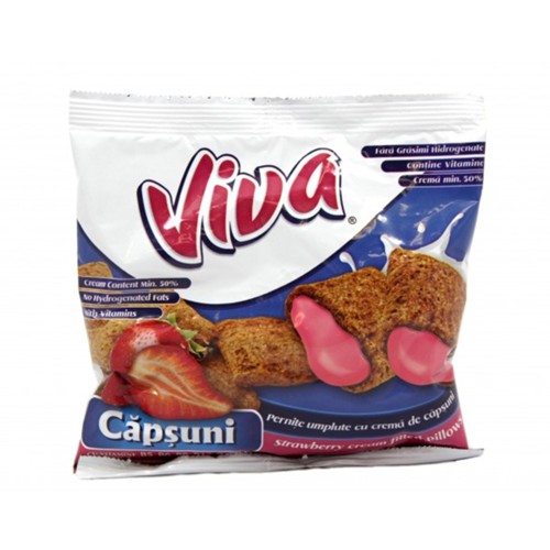 Viva Snack mit Erdbeercreme 100g