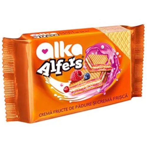 Alka Alfers Waffeln mit Zitronengeschmack 170g