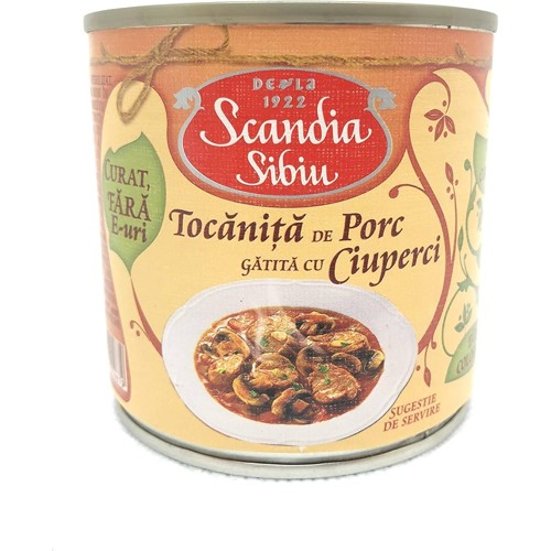 Scandia Sibiu Schweinefleischeintopf mit Pilzen 400g