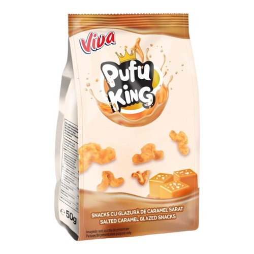 Viva Pufu King mit gesalzener Karamellglasur 85g