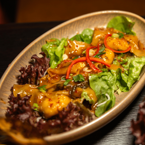 Chilli Thai Basil Wantan