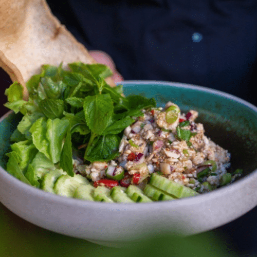 Laarb Gai Salad
